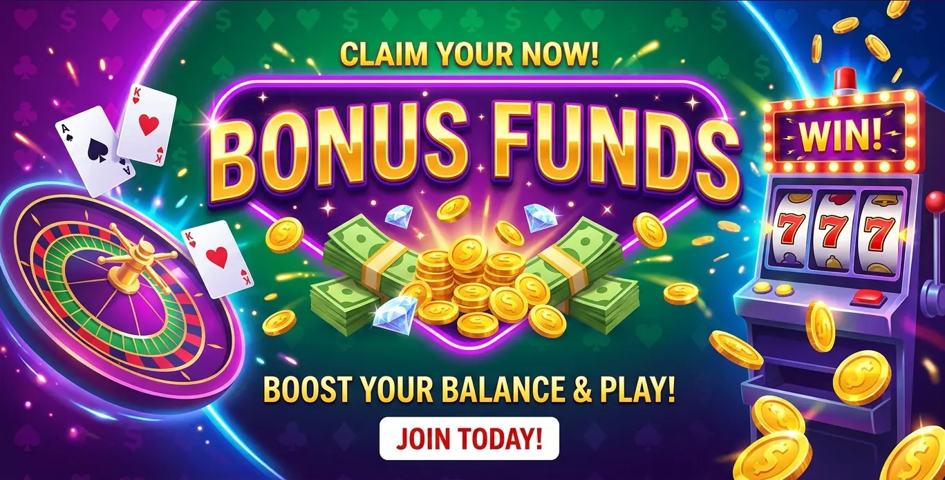 Pools casino bonus funds