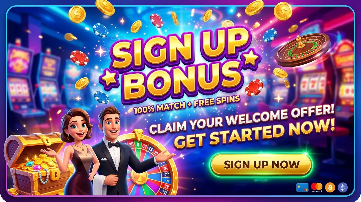 Pools sign up bonus